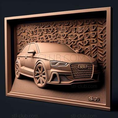 3D модель Audi S3 (STL)